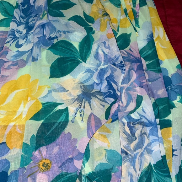 Lily Rose Mint Green Floral Dress XXL - Picture 4 of 8